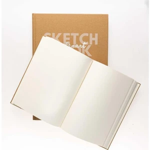 Academy Sketch Book A5 Kraft 80gr Sert Kapaklı 96yp