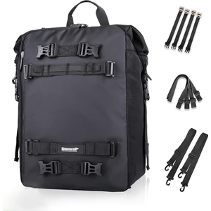 Büyük Kapasiteli Motosiklet Su Geçirmez Bagaj Çanta - Siyah (Yurt Dışından)