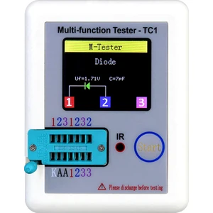 Renkli Ekran Transistör Test Cihazı Çok Fonksiyonlu (Yurt Dışından)