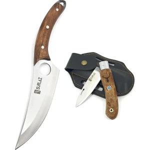 Kamp Bıçağı Outdoor Bıçak Çakı  Kılıf Hediyeli Outdoor Bıçak Seti