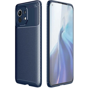 Xiaomi Mi 11 Uyumlu Kılıf Karbon Armor Serisi, Ultra Dayanıklı ve Esnek Slim Fit Karbon Görünümlü Silikon