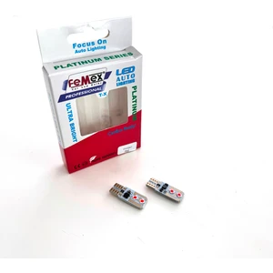 T10 3030 Chip 4smd 250 Lumen Kırmızı LED Ampul Mükemmel Parlaklık