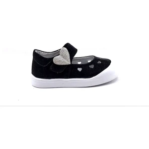 Arz 4866 Siyah Kız Çocuk Bebe Sandalet Ayakkabı