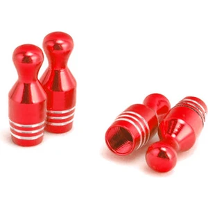 Mega Oto Market Oto Araba Sibop Kapağı Seti Metal Bowling 4'lü Set Kırmızı