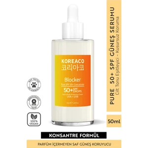 Blocker  Saf Spf 50+ Suya Dayanıklı Yüksek Uvb+Uva Korumalı 50ML Güneş Serumu