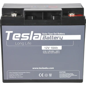 Akü 12V 18 Amper (Ah) Solar Jel Akü (Yeni Üretim)