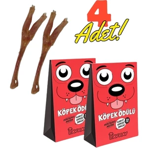 Köpek Ödül Maması Seti Doğal Katkısız 2 Adet Köpek Ödül Maması 2 Adet Köpek Çiğneme Çubuğu