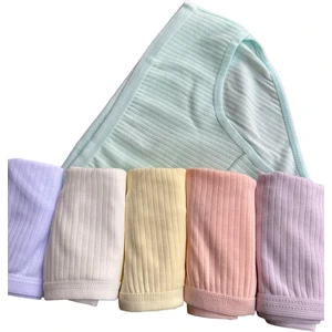 Dondeza 6'lı Pamuklu Pastel Renk Raporlu Kız Çocuk Külot