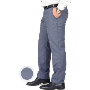Erkek Armüllü Indigo Keten Pantolon