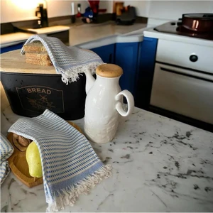 Filda Store 3'lü Set Pamuk Çok Amaçlı Mutfak Kurulama Bezi,mutfak Peşkiri,mutfak Havlusu 30x50 cm