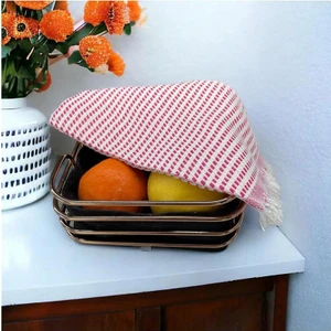 Filda Store 3'lü Set Pamuk Çok Amaçlı Mutfak Kurulama Bezi,mutfak Peşkiri,mutfak Havlusu 30x50 cm