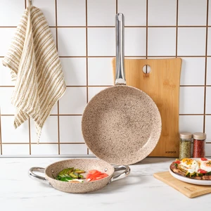 Biogranit Nare Tava - Sahan Set Wood