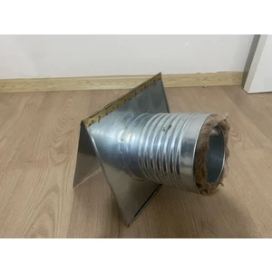 Isı Yalıtımlı Baca Adaptörü 10 cm Lik Borular Için Iç Çap 11 cm