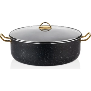 Granit 40CM Basık Maxi Tencere
