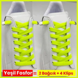 Pratik Kilitli Elastik Ayakkabı Bağcığı 100 cm ( 1 Çift )