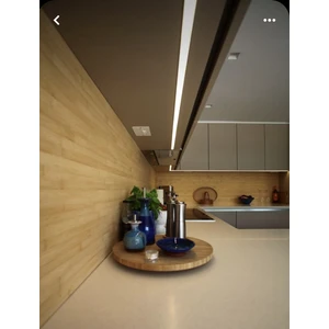 Çıt Çıt Anahtarlı Dekoratif Mutfak Tezgah Altı LED Lineer Aydınlatma - 50cm - 6500K Beyaz Işık