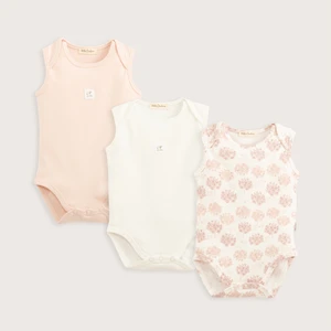 Secret Garden 3lü Body Set Pudra/ekru/baskılı