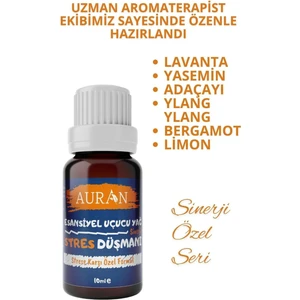 Stres Düşmanı Sinerji Karışım Esansiyel Uçucu Yağ Buhurdanlık Yağı Aromaterapi Difüzör