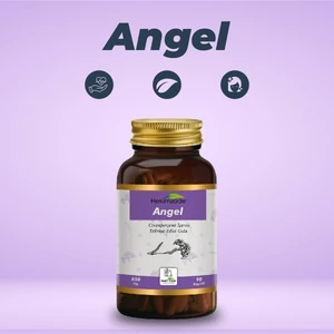 Angel 90 Kapsül 650MG - Civanperçemi İçeren Takviye Edici Gıda