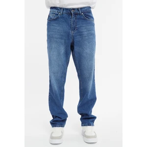 Cedy Denim Erkek Yüksek Bel Bol Kesim Baggy Loose Fit Jean PANTOLON-C352