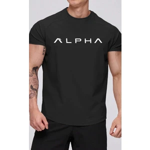 Ghassy Co. Erkek Alpha Sports Reglan Oval Kesim Penye T-Shirt