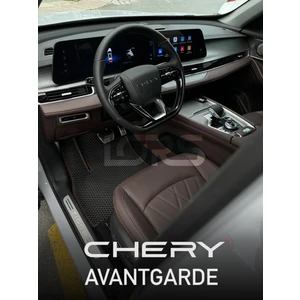 Chery Tiggo 8 Pro Avantgarde Eva Paspas Takımı (7 Kişilik) Siyah-Kahve