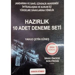 Askeri Sınav Kitapları JSPS 10 Adet Deneme Seti - Yavuz Çetin Güneş