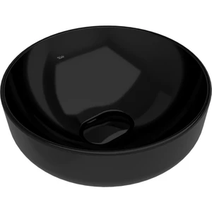 Zero 2.0 40X40 cm Siyah Yuvarlak Çanak Lavabo