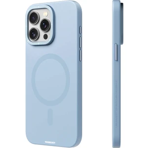iPhone 14 Pro Max Uyumlu Kılıf Velvet Magnet Serisi Kapak Mavi