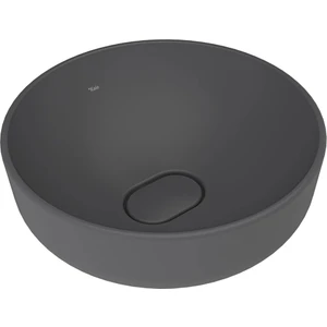 Zero 2.0 40X40 cm Mat Antrasit Gri Yuvarlak Çanak Lavabo