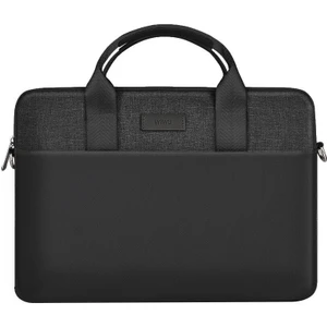 Su Geçirmez Omuz Askılı Laptop Çantası Wiwu Minimalist Dizayn 14-15.6 Inç Siyah