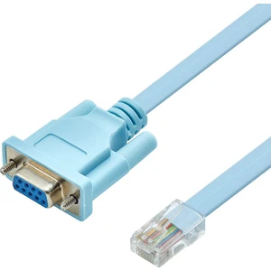 BK Teknoloji RS232 Db9 To RJ45 Ethernet Seri Ağ Yönlendirici Konsol Kablosu 1.5 Metre