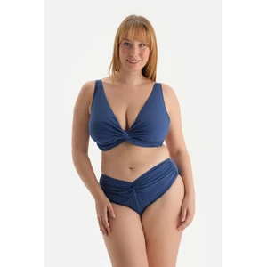 Indigo Yüksek Bel Bikini Alt