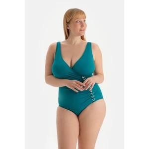 Yeşil Korseli Toparlayıcı Mayo