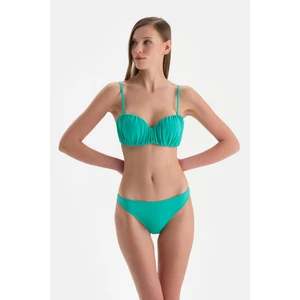 Mint Yeşili Orta Bel Bikini Alt