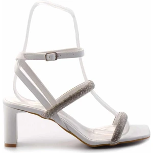 Beyaz  Kadın Klasik Topuklu Ayakkabı K05215164909