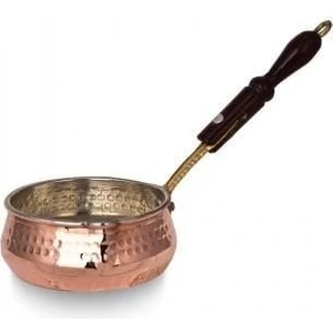 Turna Bakır Salsa Sosluk 2 No Ahşap Kulp Makine Dövme Kırmızı TURNA4838-1