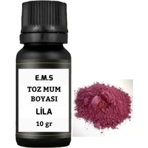 TOZ MUM BOYASI LİLA 10 GR.