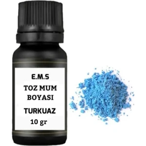 TOZ MUM BOYASI TURKUAZ 10 GR.