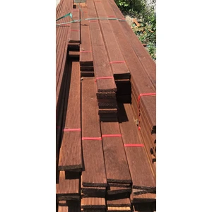 Pakçam Kereste Ahşap Dek Kahverengi Emprenyeli 225 cm 5 Adet