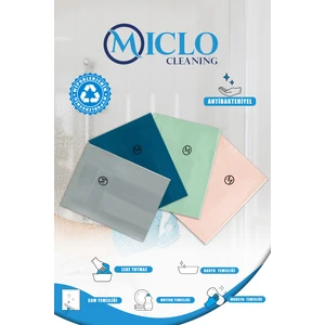 Mikrofiber Temizlik Bezi | Sihirli Bez | 4lü Paket | Somon Serisi | 40x60cm