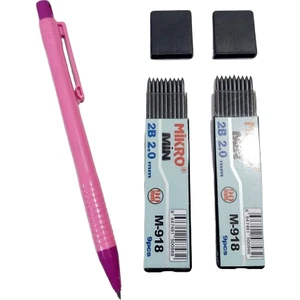 2.0 mm Kalın Uçlu Versatil Kalem 1 Adet ve 2.0 mm Kalın Uç Siyah 2 Paket