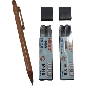 2.0 mm Kalın Uçlu Versatil Kalem 1 Adet ve 2.0 mm Kalın Uç Siyah 2 Paket