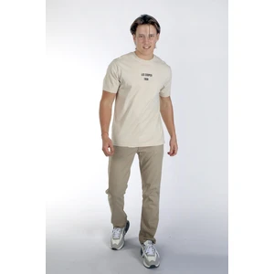 Lee Cooper Artaud Erkek O Yaka T-Shirt Taş