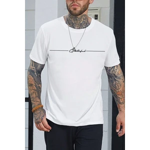 Only Trendwear  Erkek Baskılı Oversize Tshirt