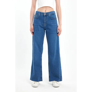 VICTORIA 010 Wide Leg Fit Denim Pantolon 0915