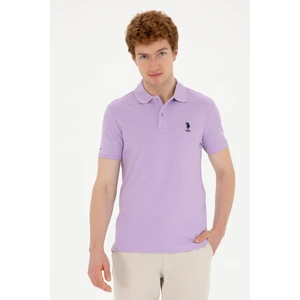 U.S. Polo Assn. Erkek Lila Tişört Basic 50279613-VR034
