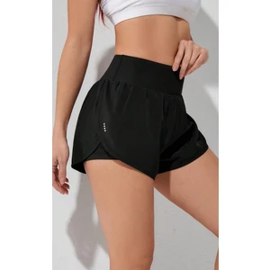 Ghassy Co. Kadın 2 In 1 Running Sports Athletic Gym Telefon Cepli Kısa Taytlı Şort