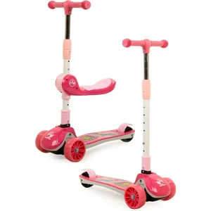 Maxi Taxi Zoomy Oturaklı  Işıklı Katlanabilir Scooter