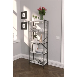 Dekoratif 5 Raflı Kitaplık 150 x 60